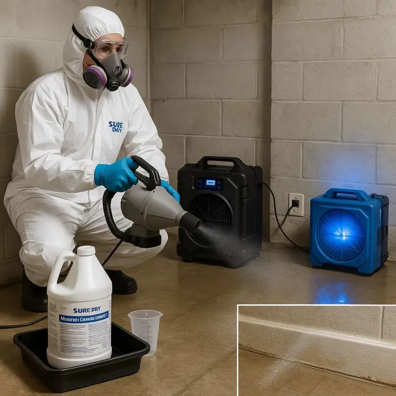 Sanitization and Odor Removal process in Kayenta, AZ